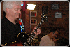 (Front) Robert Kraut, (Rear) Tony Monaco - Tony Monaco Trio - Park  Street Tavern -  Columbus, OH - Photo courtesy:  Michael Ivey