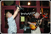 Joe stretches it out to get Robert Kraut - Park Street Tavern - Columbus, OH - Photo courtesy:  Michael Ivey