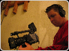 Joe calibrates the camera at Easter Sunday shoot with Shawn Brown - St. Petersburg, FL